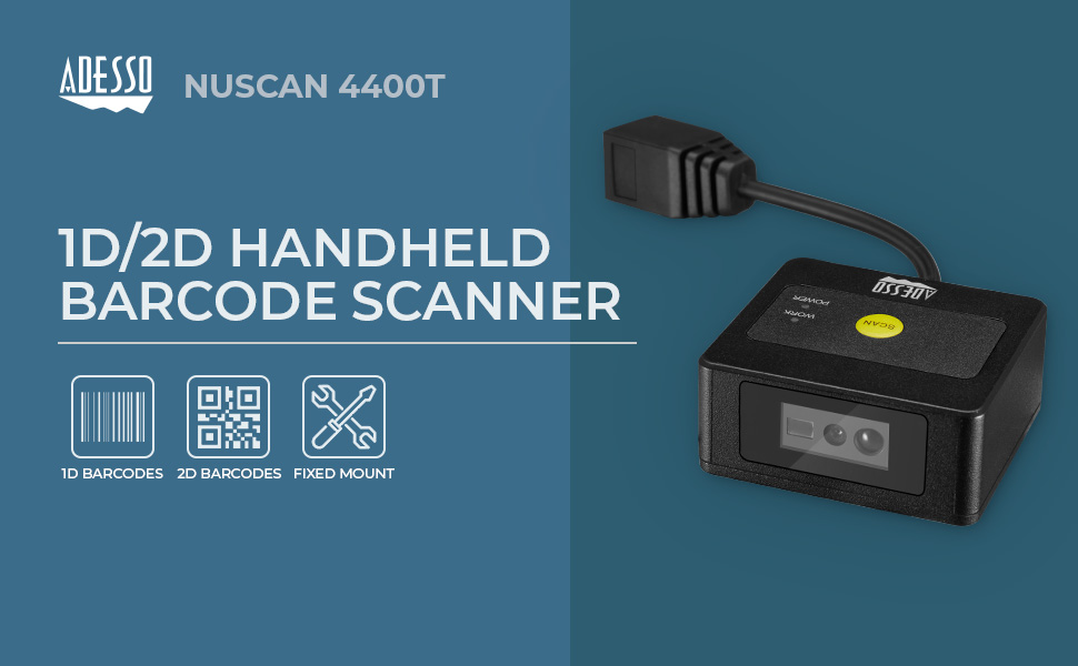 ADESSO_Barcode Scanner_NuScan 4400T_A+ Content image 1