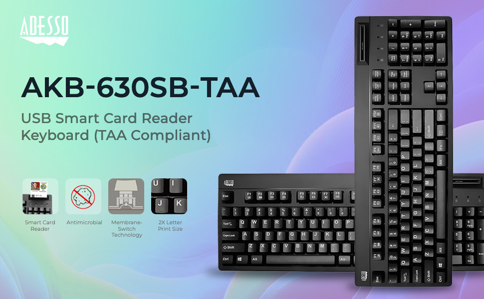 Wired Keyboards (AKB-630SB-TAA)_A+