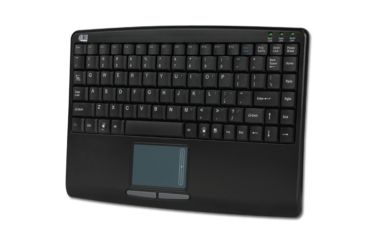 linnen Niet genoeg room Mini Touchpad Keyboard (Black, USB) - Adesso Inc ::: Your Input Device  Specialist :::