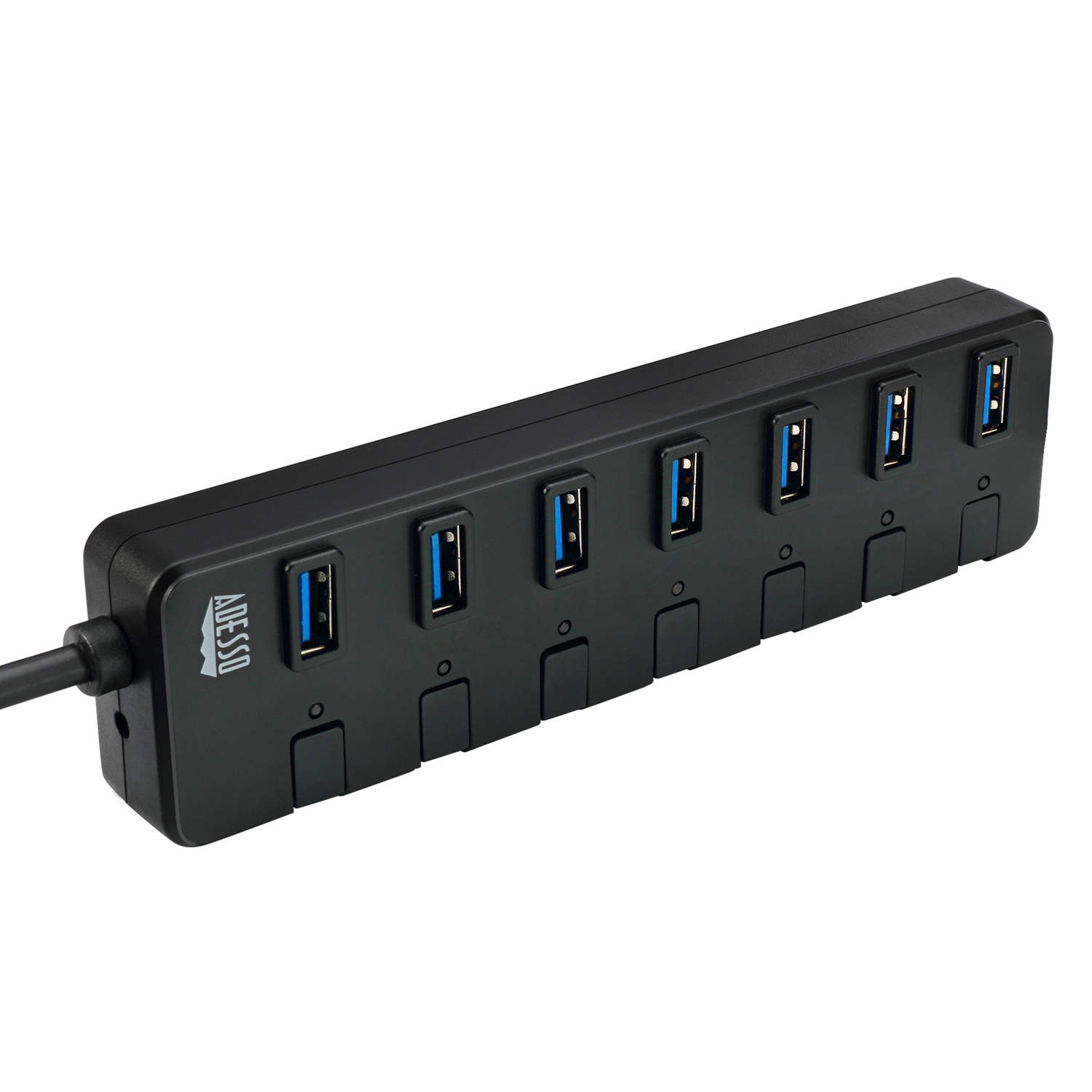 7-Port USB 3.0 Hub with Individual Power Switch & Power - Adesso Inc ::: Your Input Specialist