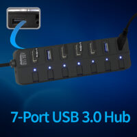 AUH-3070 7port hub