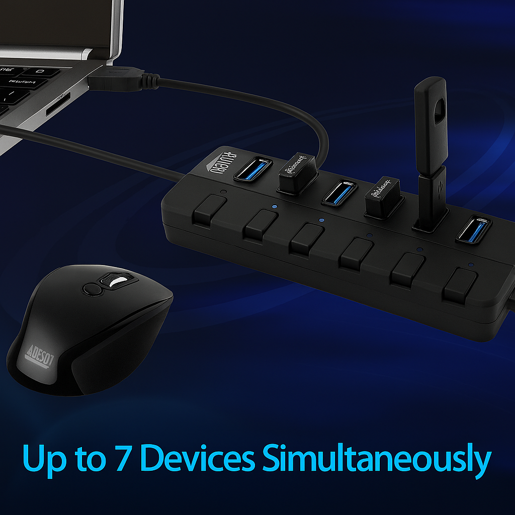 AUH-3070 7port hub_charge