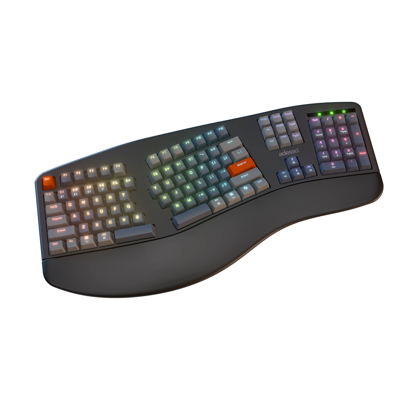 Adesso Announces EasyTouch 1500 Ergonomic Keyboard Series with German Engineered Cherry Key Switches at Computex 2025.