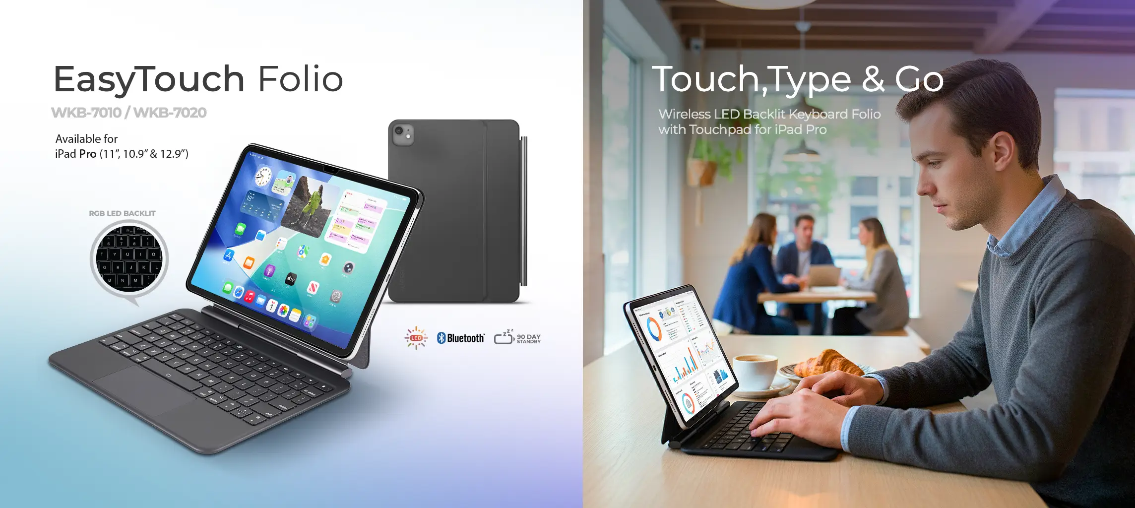 Press Release & Coverage of the iPAD Folio Keyboards