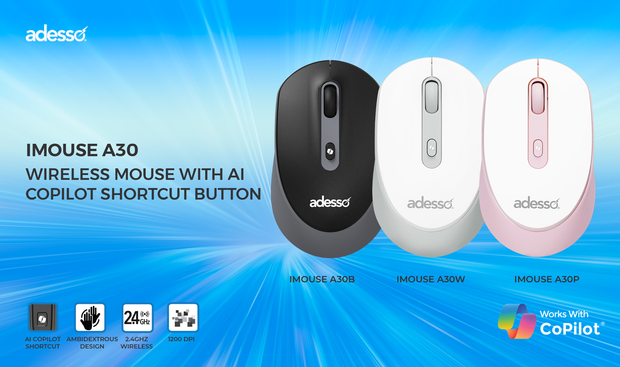 imouse A30 Wide Banner